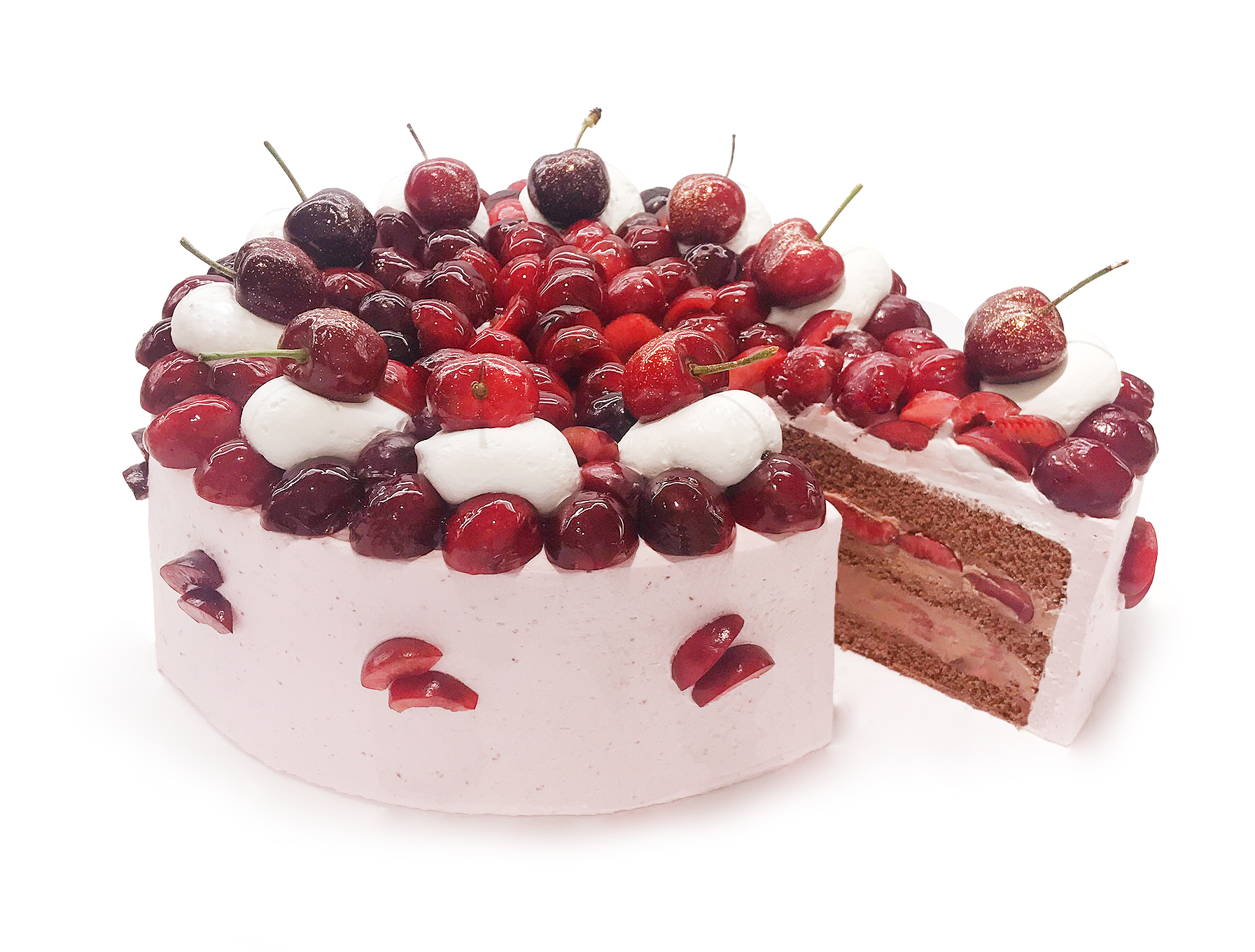 毎月22日 ショートケーキの日 限定ケーキ Br 6月22日は アメリカンチェリーのショコラショートケーキ Information Cafe Comme Ca